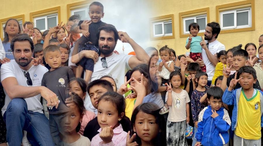 Sonu Sood Nepal Visit: विनाशकारी बाढ़ के बीच मदद के लिए नेपाल पहुंचे सोनू सूद, खुद बांटा खाना-कंबल