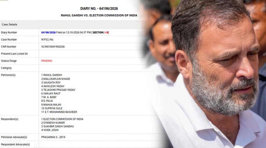 SIR के खिलाफ सुप्रीम कोर्ट पहुंचा इंडिया गठबंधन, राहुल गांधी समेत 11 नेताओं ने दाखिल की याचिका
