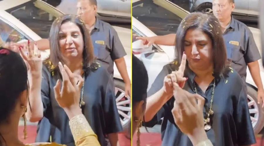 तिलक लगाने से फराह खान का इंकार, सोशल मीडिया पर मच गया बवाल!